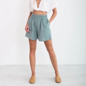 Beautiful Handmade Linen Shorts